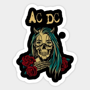 ac dc Sticker